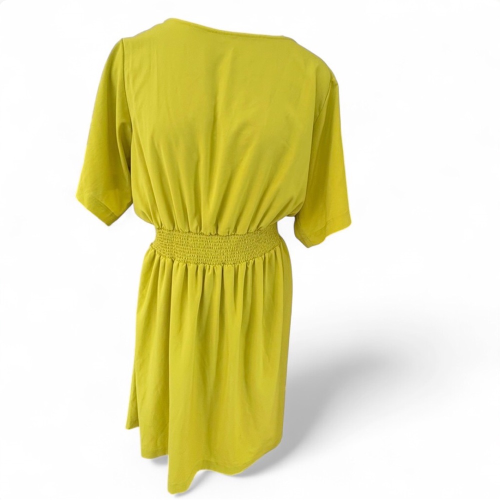 Calvin Klein Vibrant Yellow Mini Dress